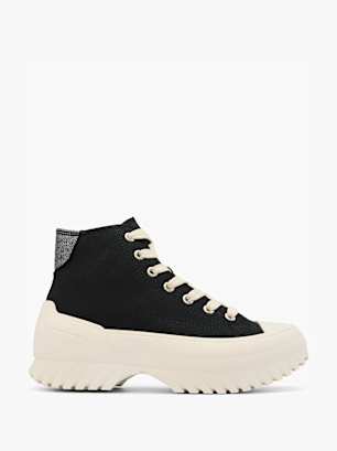 Claudia Ghizzani Hoher Sneaker Schwarz