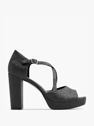 Catwalk Pantofi cu cataramă negru
