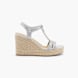 Graceland Espadrilla Argento 62477 1