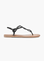 Graceland Sandalen-Zehentrenner Schwarz 7 1