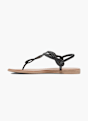 Graceland Sandalen-Zehentrenner Schwarz 7 3