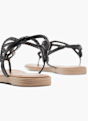 Graceland Sandalen-Zehentrenner Schwarz 7 4