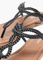 Graceland Sandalen-Zehentrenner Schwarz 7 5