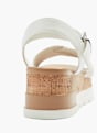 Graceland Sandale Blanc 2207 4