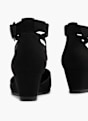 Graceland Spangenpumps Schwarz 664 4