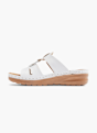 Easy Street Flache Pantolette Weiss 6003 2