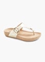 Graceland Sandalen-Zehentrenner Gold 19888 6