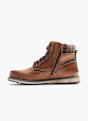 TOM TAILOR Schnür-Stiefelette Cognac 55645 2