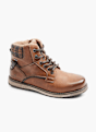 TOM TAILOR Schnür-Stiefelette Cognac 55645 6