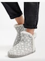Casa mia Chaussons fourrés Gris 23382 5