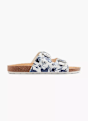 Björndal Tieffussbett-Pantolette Weiss 4463 1
