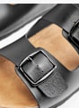 Björndal Flache Pantolette Schwarz 990 5