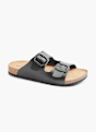 Björndal Flache Pantolette Schwarz 990 6