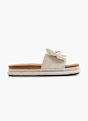 Graceland Tieffussbett-Pantolette Beige 18608 1