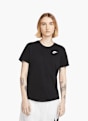 Nike Tee-shirt Noir 86817 1