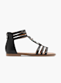 Graceland Sandale Noir 3712 1