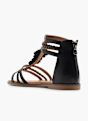 Graceland Sandale Noir 3712 3