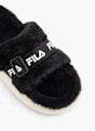 FILA Flache Pantolette Schwarz 19450 2