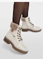 Landrover Bottes à lacets Blanc cassé 27851 5