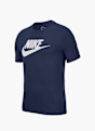 Nike Maglietta Blu 87333 5
