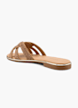 Catwalk Flache Pantolette Gold 13039 3