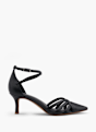 Catwalk Décolleté con fibbia Nero 13115 1