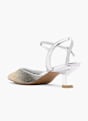 Catwalk Décolleté con fibbia Argento 18359 3