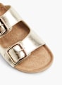 Graceland Flache Pantolette Gold 13054 2