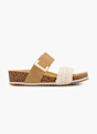 ESPRIT Ciabatta con plantare profondo Cognac 15710 1
