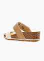 ESPRIT Ciabatta con plantare profondo Cognac 15710 3