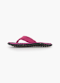 Gumbies Pantoletten-Zehentrenner Schwarz 84623 2
