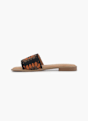 Catwalk Flache Pantolette Schwarz 84786 2