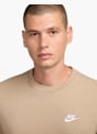 Nike Maglietta Beige 84187 4