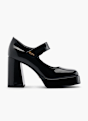 Buffalo Spangenpumps Schwarz 46546 1