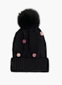 Black Box Cappello a maglia Nero 83762 1