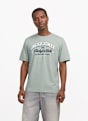 JACK & JONES Tee-shirt Bleu 83021 1