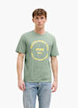 JACK & JONES Tee-shirt Vert 83038 1