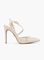 Buffalo Escarpins à bride Beige 59020 1