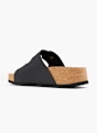Graceland Tieffussbett-Pantolette Schwarz 60039 3