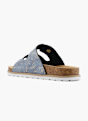 Graceland Pantoffel Blau 60041 3