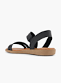 Graceland Sandale Noir 60079 3