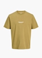 JACK & JONES Maglietta Senape 83297 7