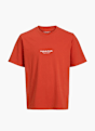 JACK & JONES Tee-shirt Orange 83300 8