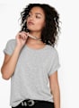 ONLY Tee-shirt Gris 83308 4
