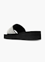 Graceland Flache Pantolette Silber 62896 3