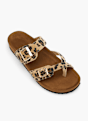 Catwalk Pantoletten-Zehentrenner Beige 62070 2