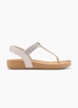 Graceland Sandalen-Zehentrenner Offwhite 62484 1