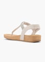 Graceland Sandalen-Zehentrenner Offwhite 62484 3