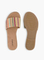 Catwalk Flache Pantolette Multicolor 82370 3