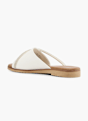 Graceland Flache Pantolette Weiss 68957 3